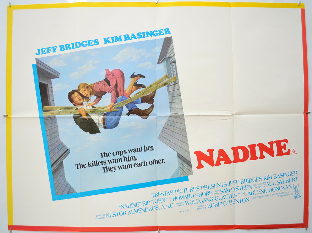 Nadine Original Quad Poster - Film Poster - Movie Poster