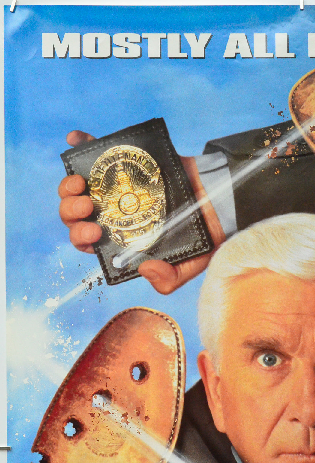 Naked Gun 33 1/3 : The Final Insult (Top Left) Cinema One Sheet Movie Poster 