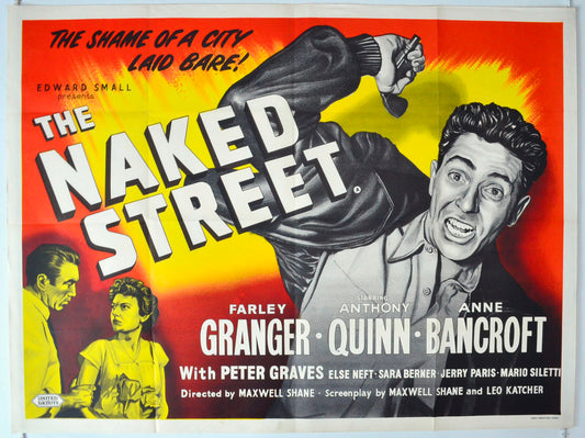 The Naked Street Original British Quad Poster - Movie Poster