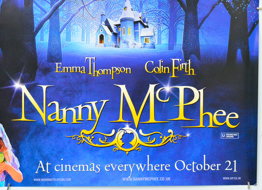 Nanny McPhee (Bottom Right) Cinema Quad Movie Poster 