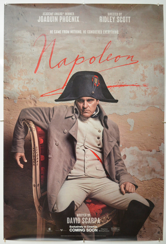 Napoleon (Teaser / Advance Version) Original One Sheet Poster - Film Poster - Movie Poster 