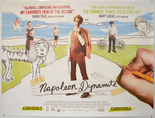 Napoleon Dynamite Original Quad Poster - Film Poster - Movie Poster  