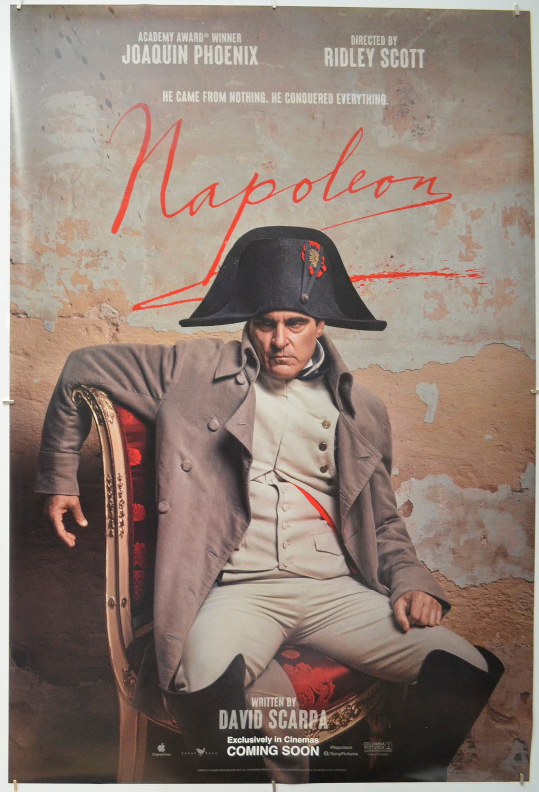 Napoleon - Original One Sheet Poster - Film Poster - Movie Poster 