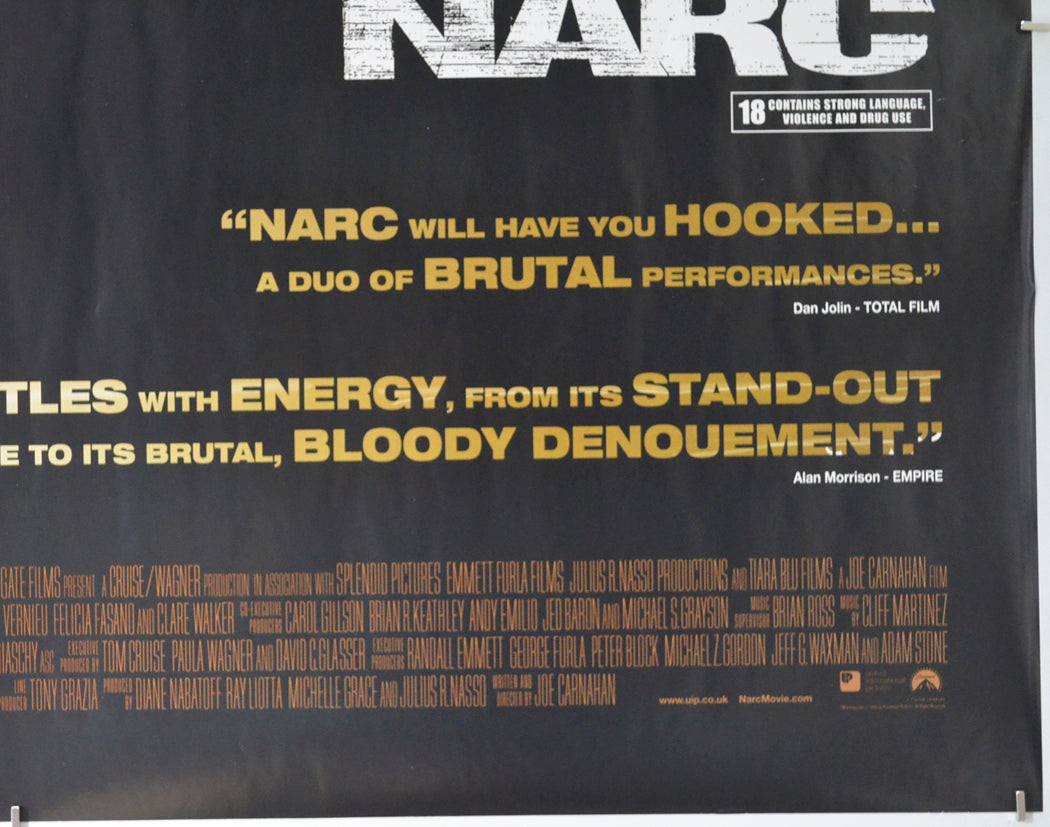 NARC (Bottom Right) Cinema Quad Movie Poster 