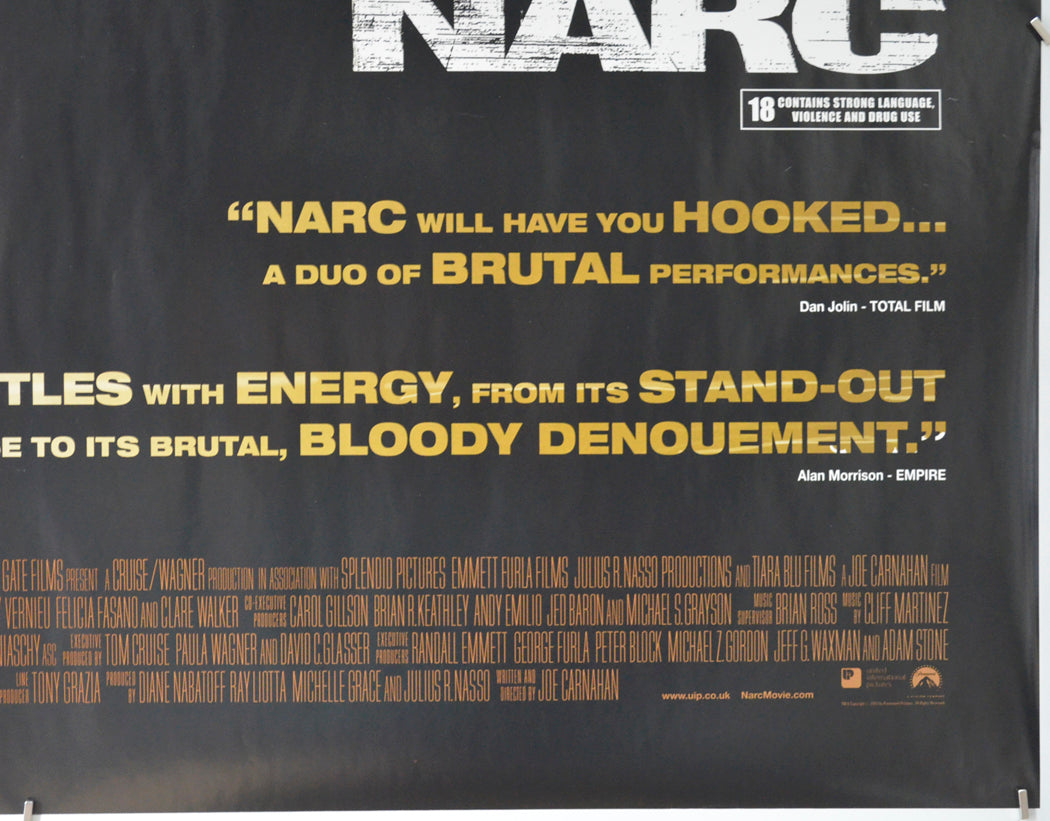 NARC (Bottom Right) Cinema Quad Movie Poster 