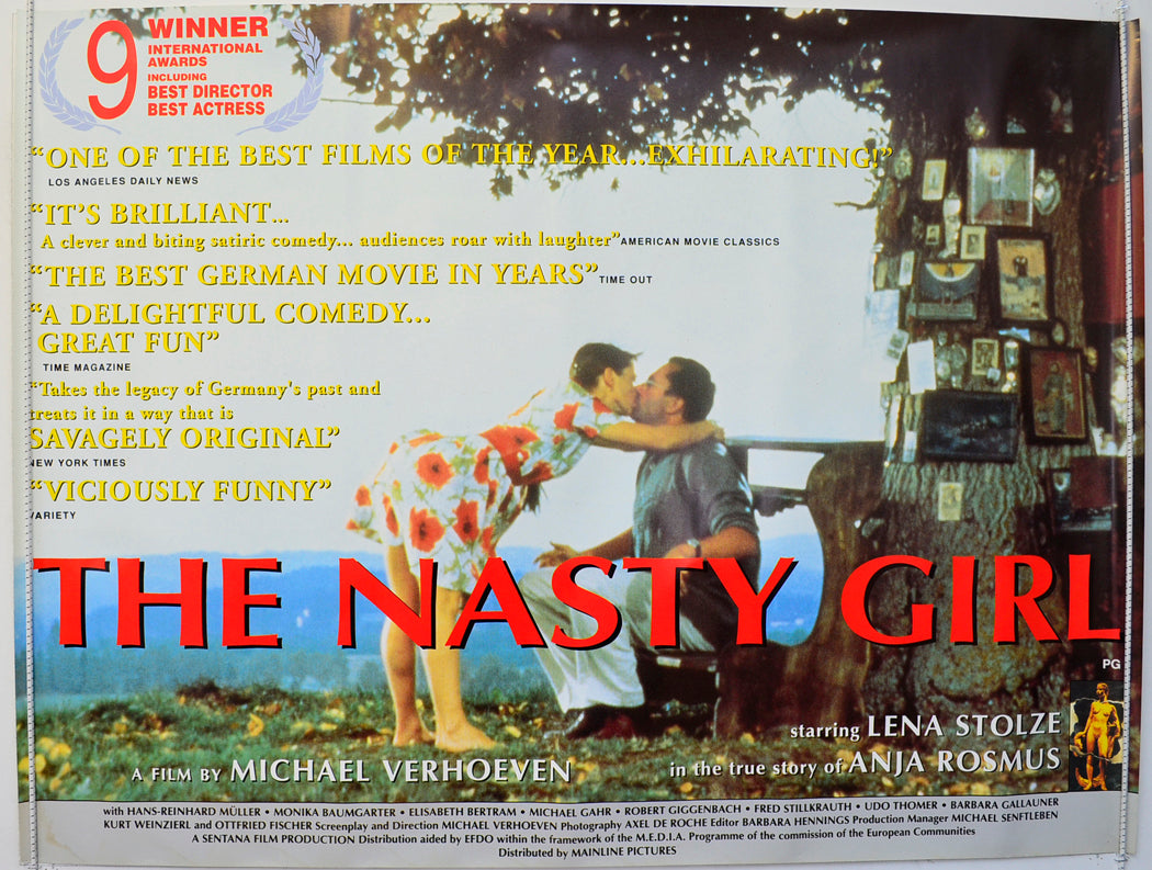 The Nasty Girl  Original British Quad Poster - Film Poster - Movie Poster 