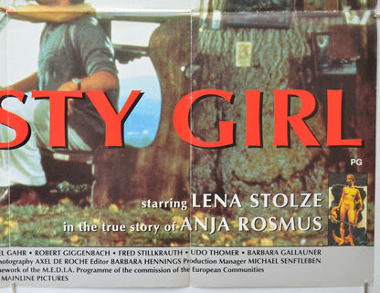 THE NASTY GIRL (Bottom Right) Cinema Quad Movie Poster 