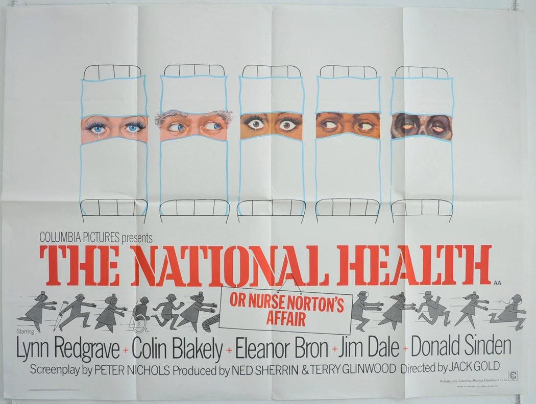 The National Health  Original British Quad Poster - Film Poster - Movie Poster 