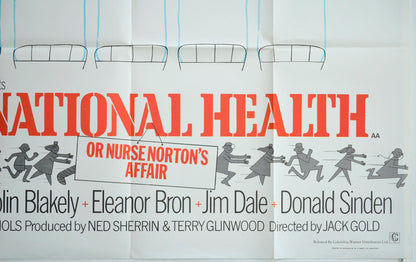 THE NATIONAL HEALTH (Bottom Right) Cinema Quad Movie Poster 