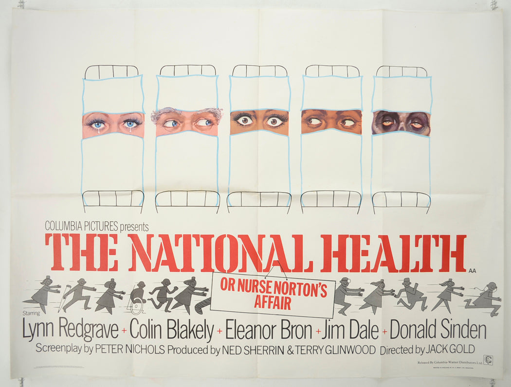 The National Health  (a.k.a. Nurse Norton’s Affair)   Original Quad Poster - Film Poster - Movie Poster