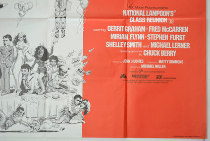 NATIONAL LAMPOON’S CLASS REUNION (Bottom Right) Cinema Quad Movie Poster 