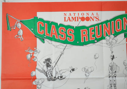 NATIONAL LAMPOON’S CLASS REUNION (Top Left) Cinema Quad Movie Poster 