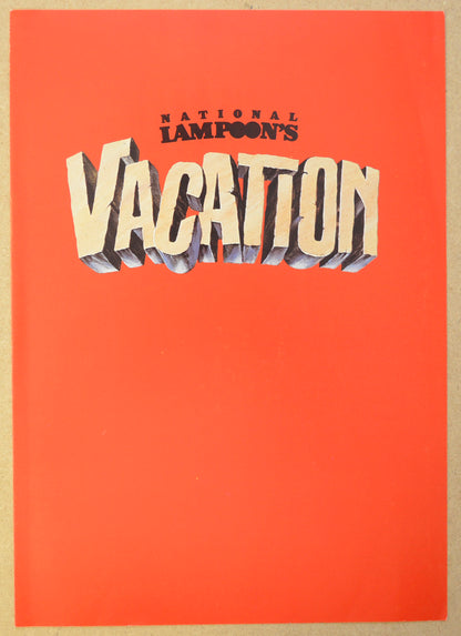 National Lampoon’s Vacation Original Cinema Exhibitors Synopsis / Credits Booklet (UK)