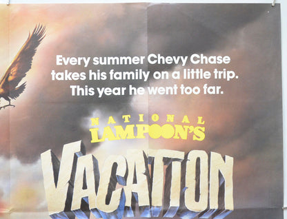 NATIONAL LAMPOON’S VACATION (Top Right) Cinema Quad Movie Poster 