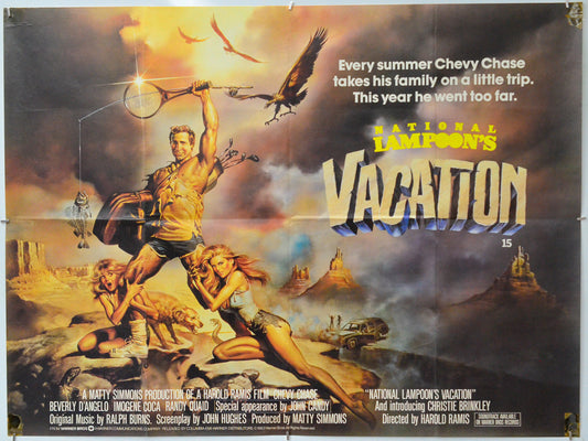 National Lampoon’s Vacation - Original Quad Poster - Film Poster - Movie Poster