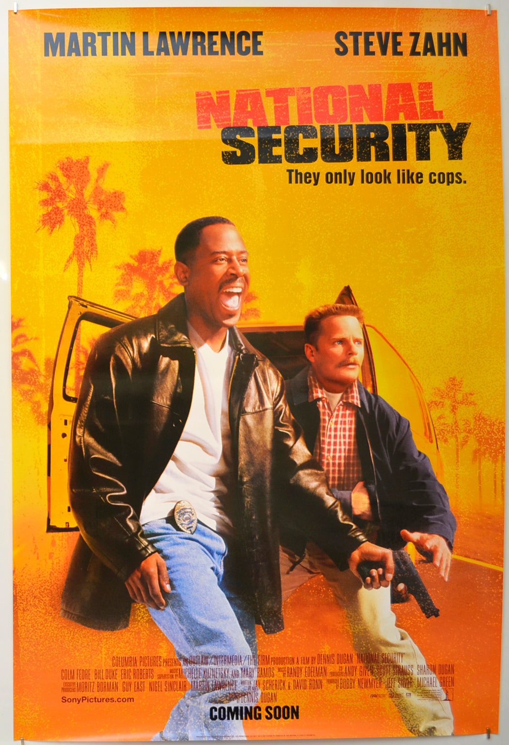 National Security Original One Sheet Poster - Film Poster - Movie Poster  