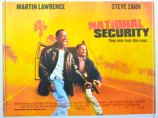 National Security Original British Quad Poster - Movie Poster