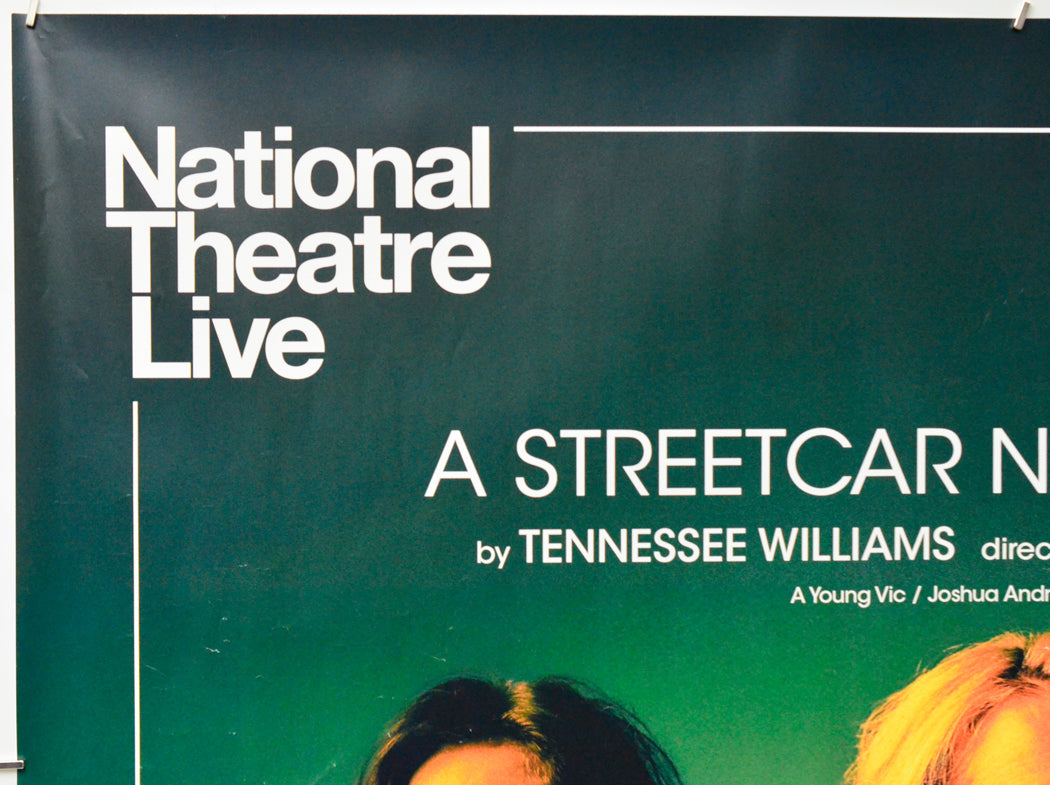 National Theatre Live: A Streetcar Named Desire (Top Left) Cinema Quad Movie Poster 