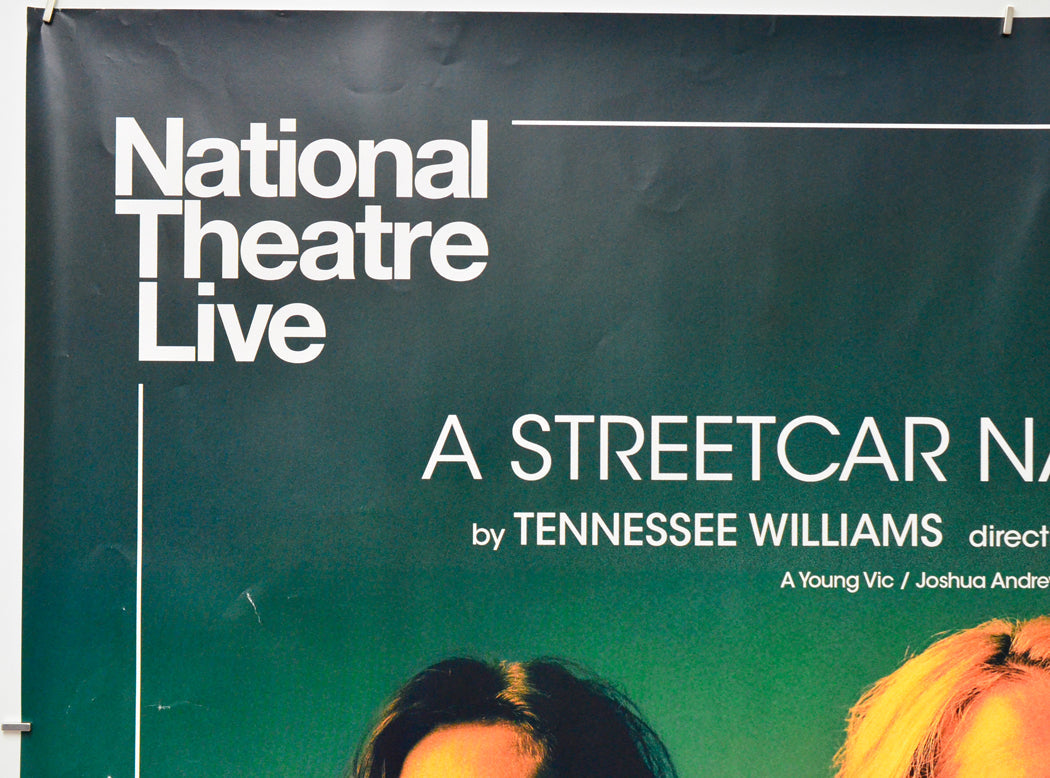 National Theatre Live: A Streetcar Named Desire (Top Left) Cinema Quad Movie Poster 