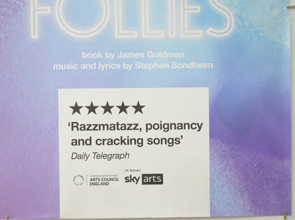 NATIONAL THEATRE LIVE: FOLLIES (Bottom Right) Cinema Quad Movie Poster 