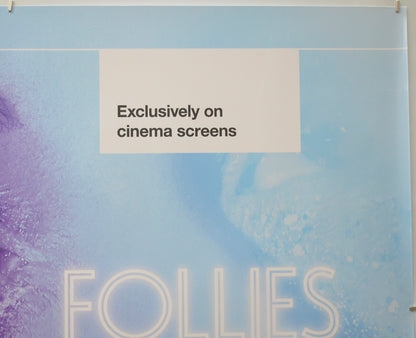 NATIONAL THEATRE LIVE: FOLLIES (Top Right) Cinema Quad Movie Poster 