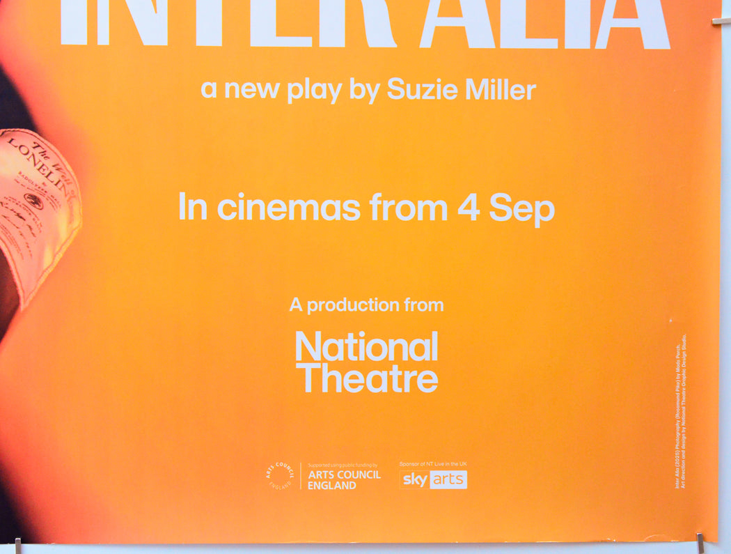 National Theatre Live: Inter Alia (Bottom Right) Cinema Quad Movie Poster 