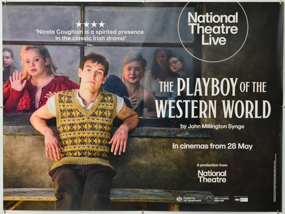 National Theatre Live: The Playboy of the Western World - Original Quad Poster - Film Poster - Movie Poster