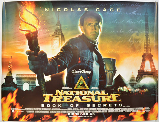 National Treasure : Book Of Secrets Original Quad Poster - Film Poster - Movie Poster