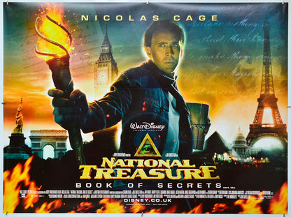 National Treasure : Book Of Secrets - Original Quad Poster - Film Poster - Movie Poster