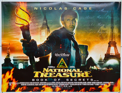 National Treasure : Book Of Secrets - Original Quad Poster - Film Poster - Movie Poster