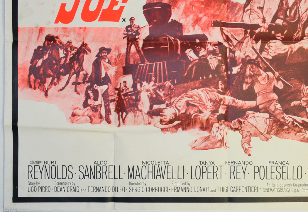 NAVAJO JOE (Bottom Left) Cinema Quad Movie Poster 