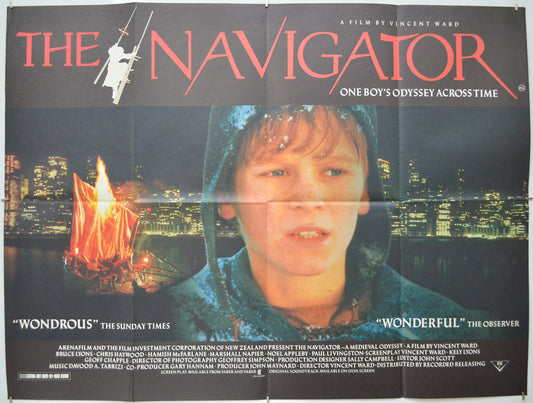 The Navigator : A Medieval Odyssey - Original Quad Poster - Film Poster - Movie Poster