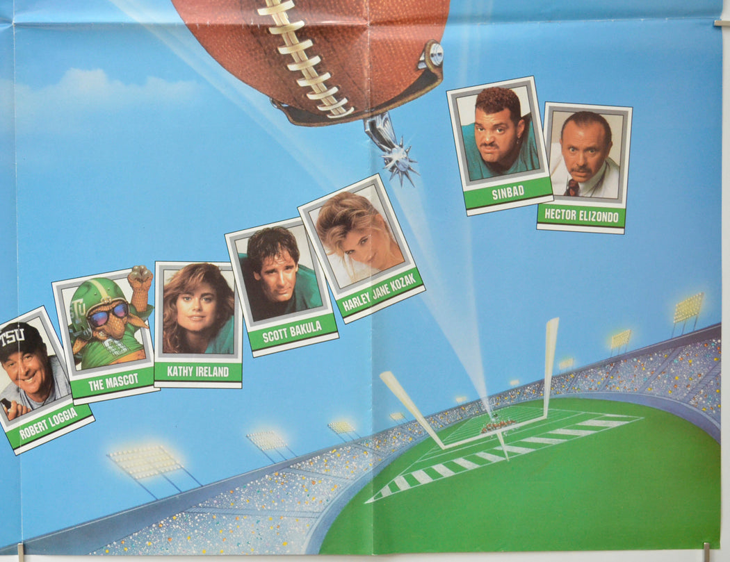 NECESSARY ROUGHNESS (Bottom Right) Cinema Quad Movie Poster 