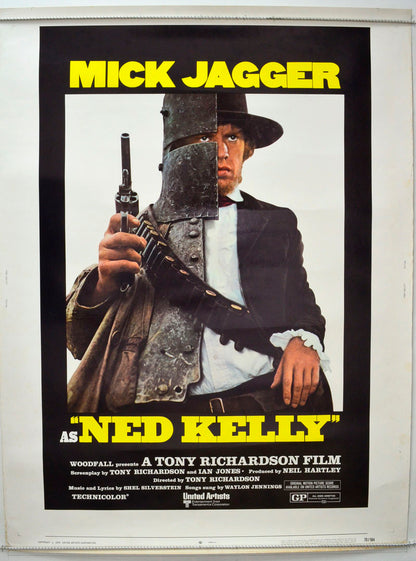 Ned Kelly  (One Sheet Printers Proof?)   Original One Sheet Poster - Movie Poster