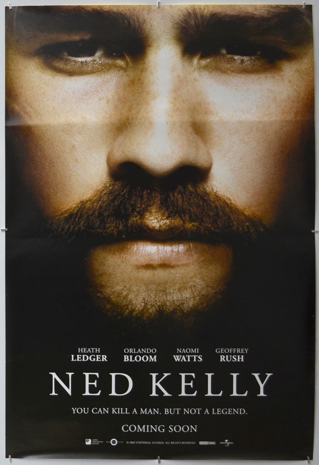 Ned Kelly   Original One Sheet Poster - Film Poster - Movie Poster