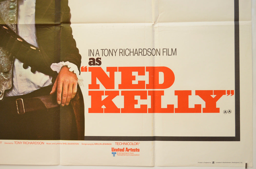 NED KELLY (Bottom Right) Cinema Quad Movie Poster 