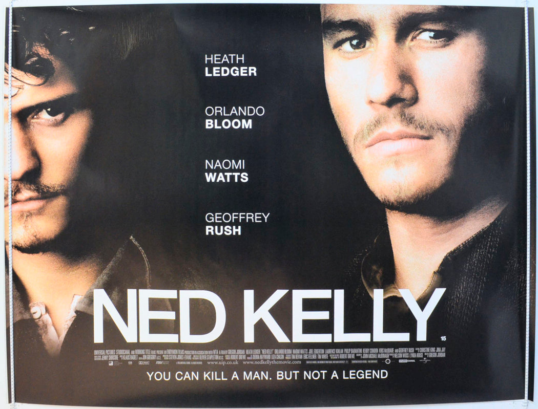 Ned Kelly Original British Quad Poster - Film Poster - Movie Poster 