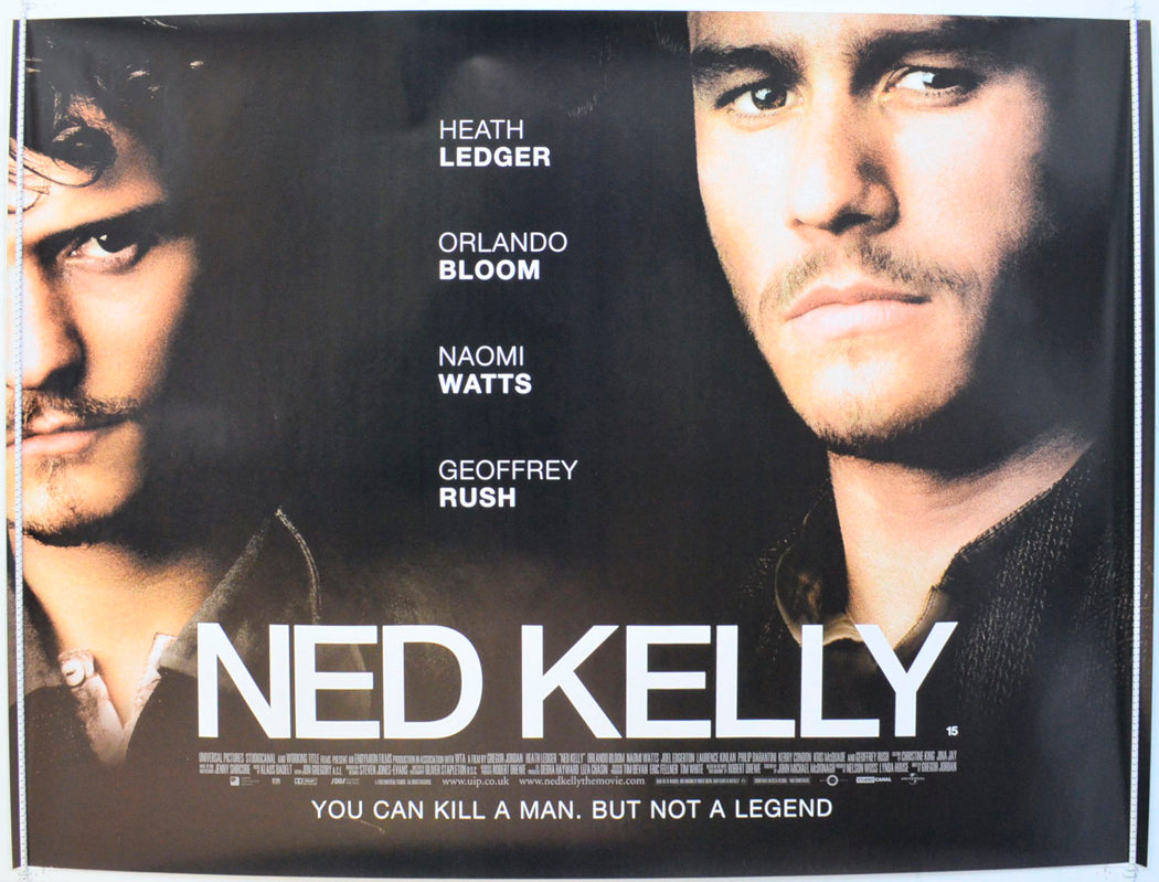 Ned Kelly Original British Quad Poster - Film Poster - Movie Poster 