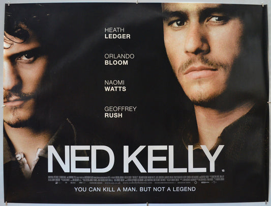 Ned Kelly - Original Quad Poster - Film Poster - Movie Poster