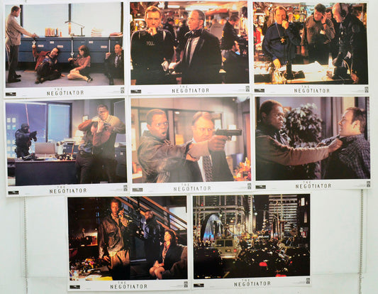 The Negotiator Set of 8 Original USA Cinema Lobby Cards 