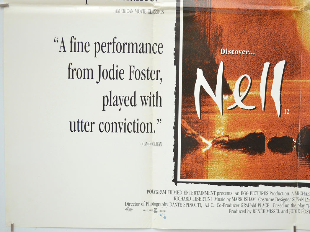 NELL (Bottom Left) Cinema Quad Movie Poster 