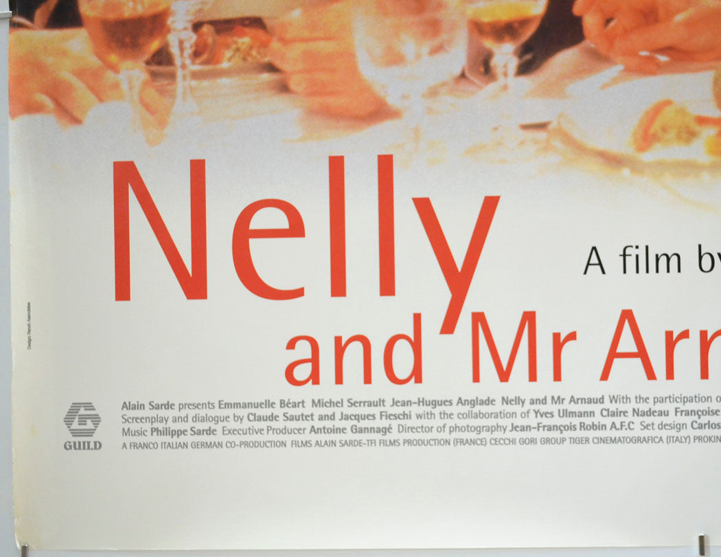 NELLY AND MR ARNAUD (Bottom Left) Cinema Quad Movie Poster 