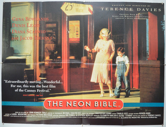 The Neon Bible - Original Quad Poster - Film Poster - Movie Poster