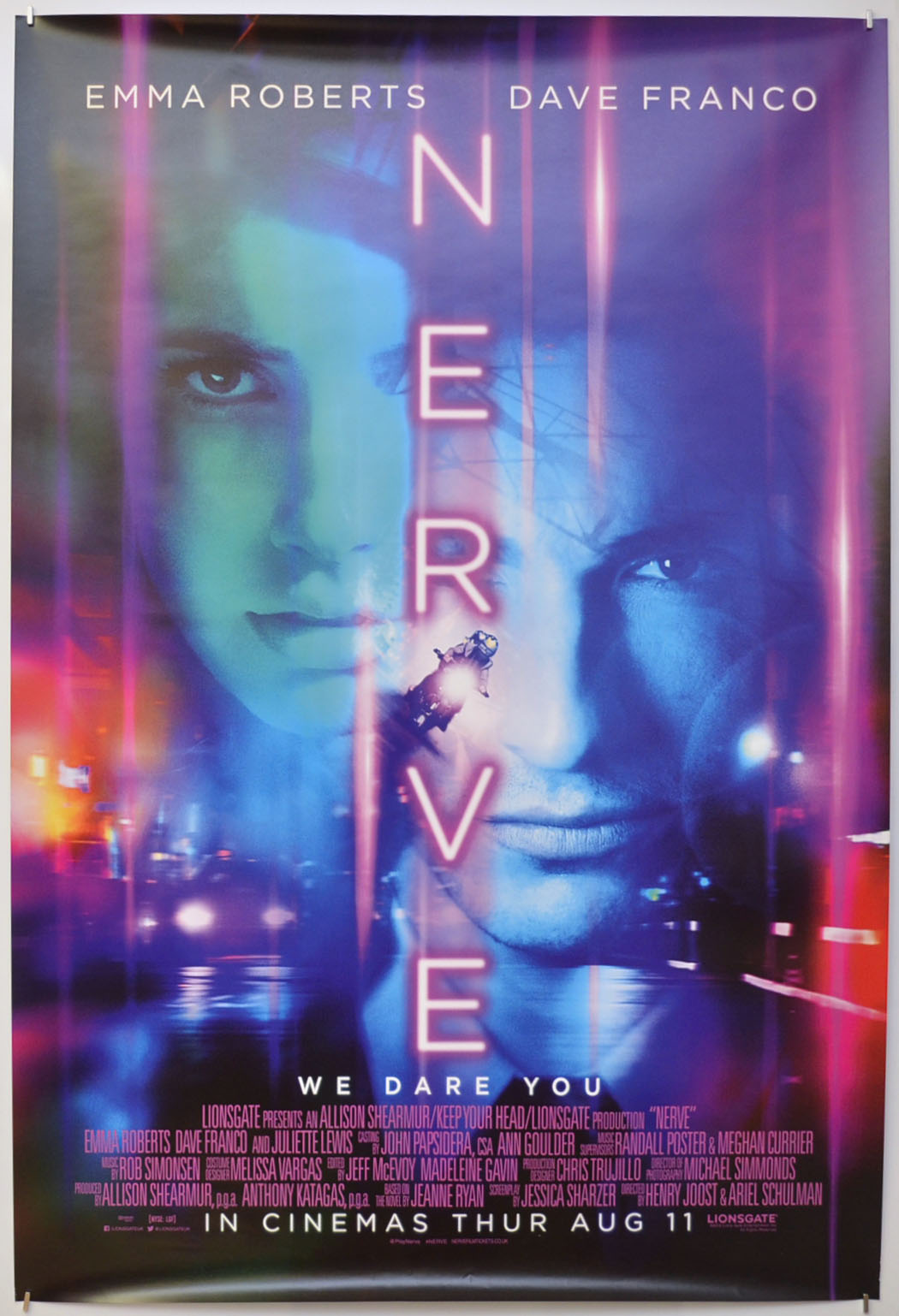 Nerve Original One Sheet Poster - Film Poster - Movie Poster