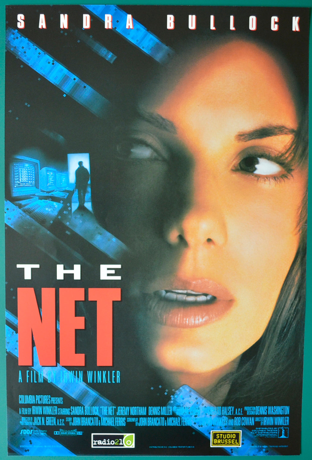 The Net  Original Belgian Poster - Film Poster - Movie Poster