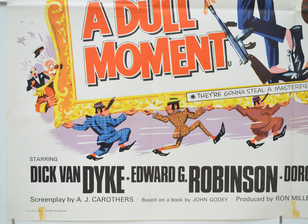 NEVER A DULL MOMENT (Bottom Left) Cinema Quad Movie Poster 