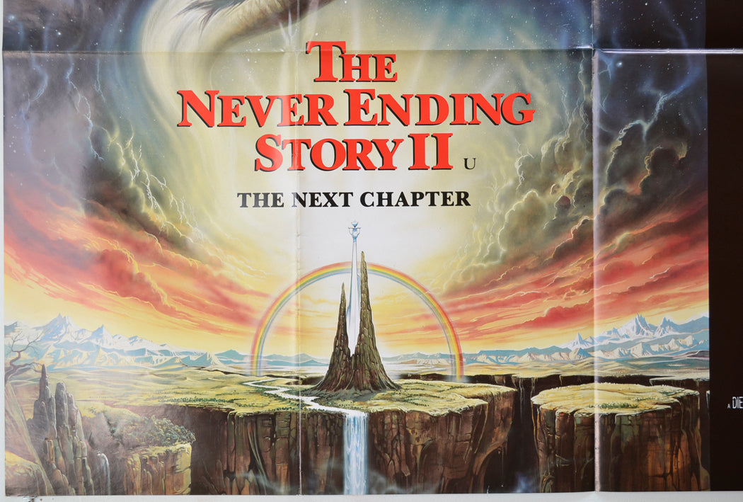 THE NEVER ENDING STORY II - THE NEXT CHAPTER (Bottom Left) Cinema Quad Movie Poster 