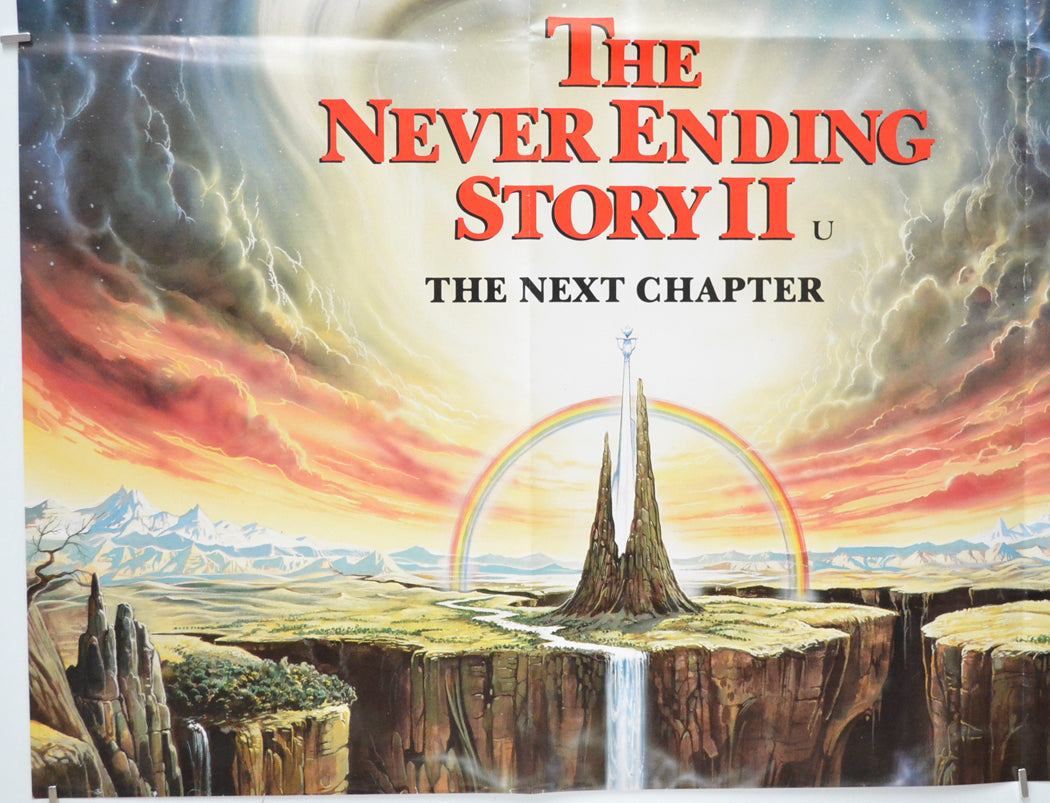 NEVER ENDING STORY II (Bottom Left) Cinema Quad Movie Poster 