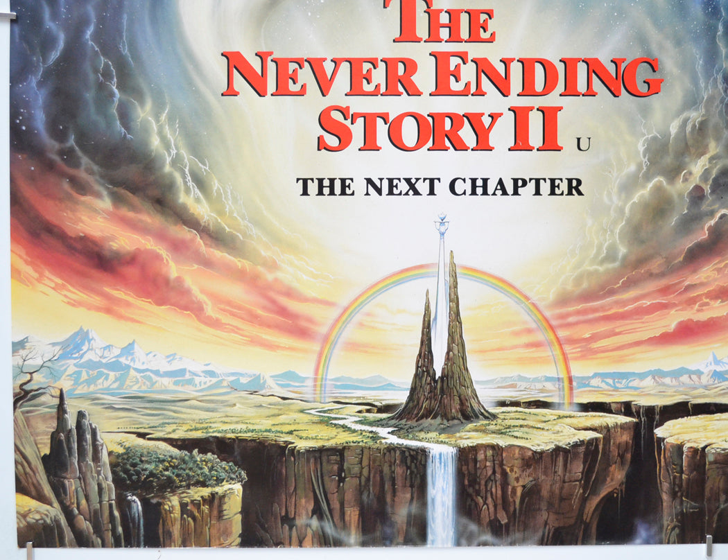 NEVER ENDING STORY II : THE NEXT CHAPTER (Bottom Left) Cinema Quad Movie Poster 