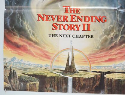 THE NEVER ENDING STORY II - THE NEXT CHAPTER (Bottom Left) Cinema Quad Movie Poster 